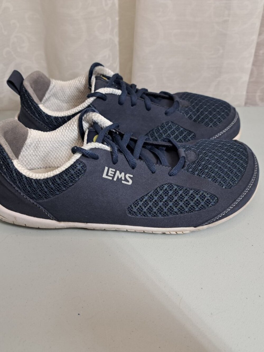 Lems Primal 2 Shoe Mens Sz 8/Womens 9.5 Blue Eclipse Minimalist Barefoot Sneaker